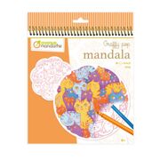 Kleurblok Graffy Pop Mandala Katten - AM GY142